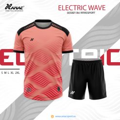 Bộ Bóng Đá Amac Electric Wave Đỏ