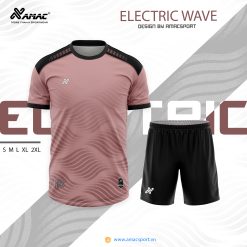 Bộ Bóng Đá Amac Electric Wave Nâu