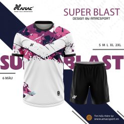 Áo bóng đá Super Blast Trắng