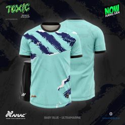 Áo bóng đá Amac Toxic baby blue - ultra marine