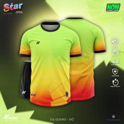 Áo bóng đá Amac Star DẠ QUANG - ĐỎ