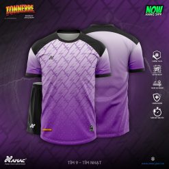 Áo bóng đá Amac Star Tonnerre - TÍM 9 - TÍM NHẠT