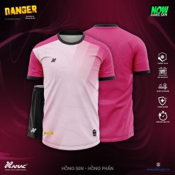 Áo bóng đá Amac Danger - HỒNG SEN - HỒNG PHẤN