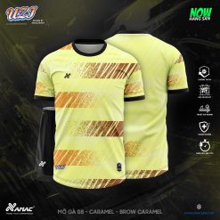 Áo bóng đá Amac UZI MỠ GÀ 08 - CARAMEL - BROW CARAMEL