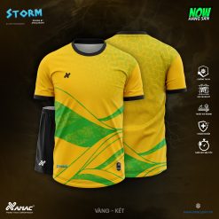 Áo bóng đá Amac Storm Vàng - Két