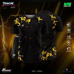 Áo bóng đá Amac THOR - ĐEN - VÀNG