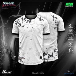 Áo bóng đá Amac THOR - TRẮNG - ĐEN