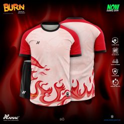 Áo bóng đá Amac Burn - ĐỎ