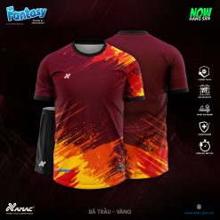 Áo bóng đá Amac FANTASY - BÃ TRẦU - VÀNG