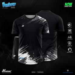 Áo bóng đá Amac FANTASY - ĐEN - TRẮNG