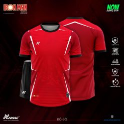 Áo bóng đá Amac IRON MAN - ĐỎ ĐÔ
