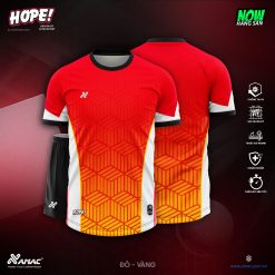 Áo bóng đá Amac HOPE - ĐỎ - VÀNG