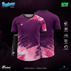 Áo bóng đá Amac FANTASY - HỒNG SEN 9 - HỒNG PHẤN