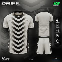 Áo bóng đá Amac DRIFF - XÁM