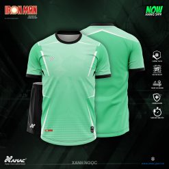Áo bóng đá Amac IRON MAN - XANH NGỌC