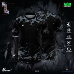 Áo bóng đá Amac ACE - ĐEN