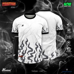 Áo bóng đá Amac Firestorm - Trắng - chì