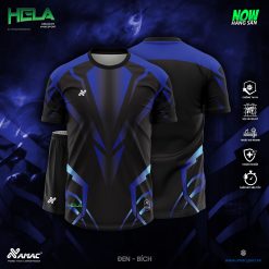 Áo bóng đá Amac HELA - ĐEN - BÍCH