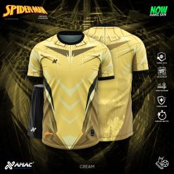 Áo bóng đá Amac SPIDER MAN - CREAM