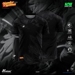 Áo bóng đá Amac WONDER WOMEN - ĐEN