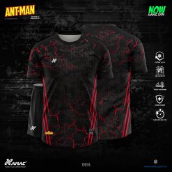Áo bóng đá Amac ANT MAN - ĐEN