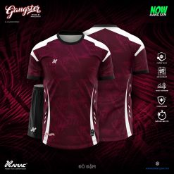 Áo bóng đá Amac GANGSTER - ĐỎ ĐẬM