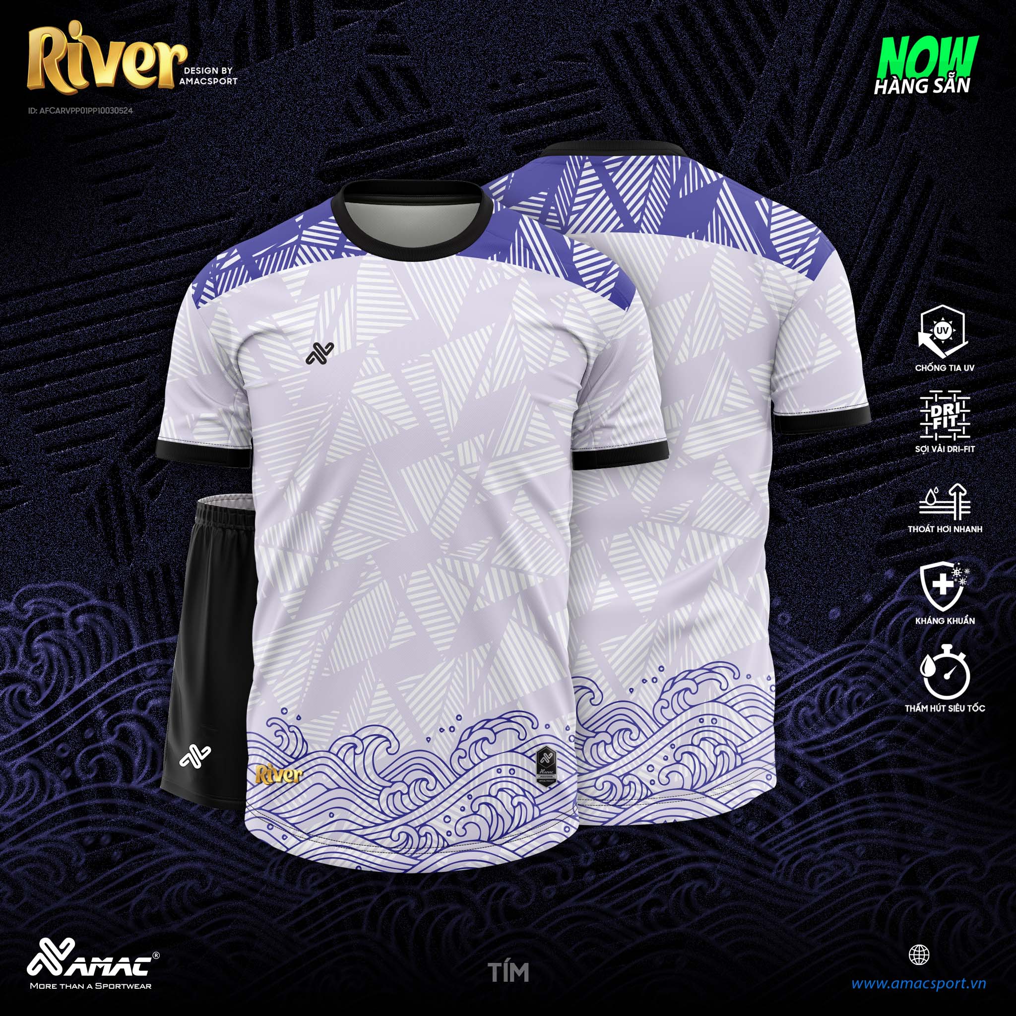 Áo bóng đá Amac River 3