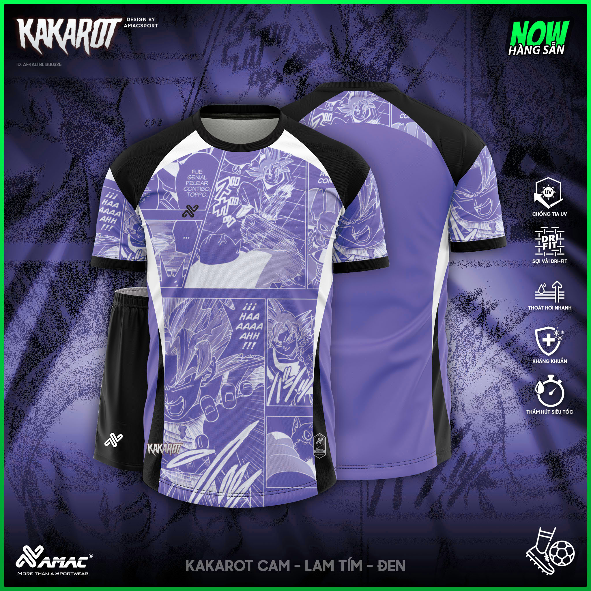Áo bóng đá AMAC KAKAROT