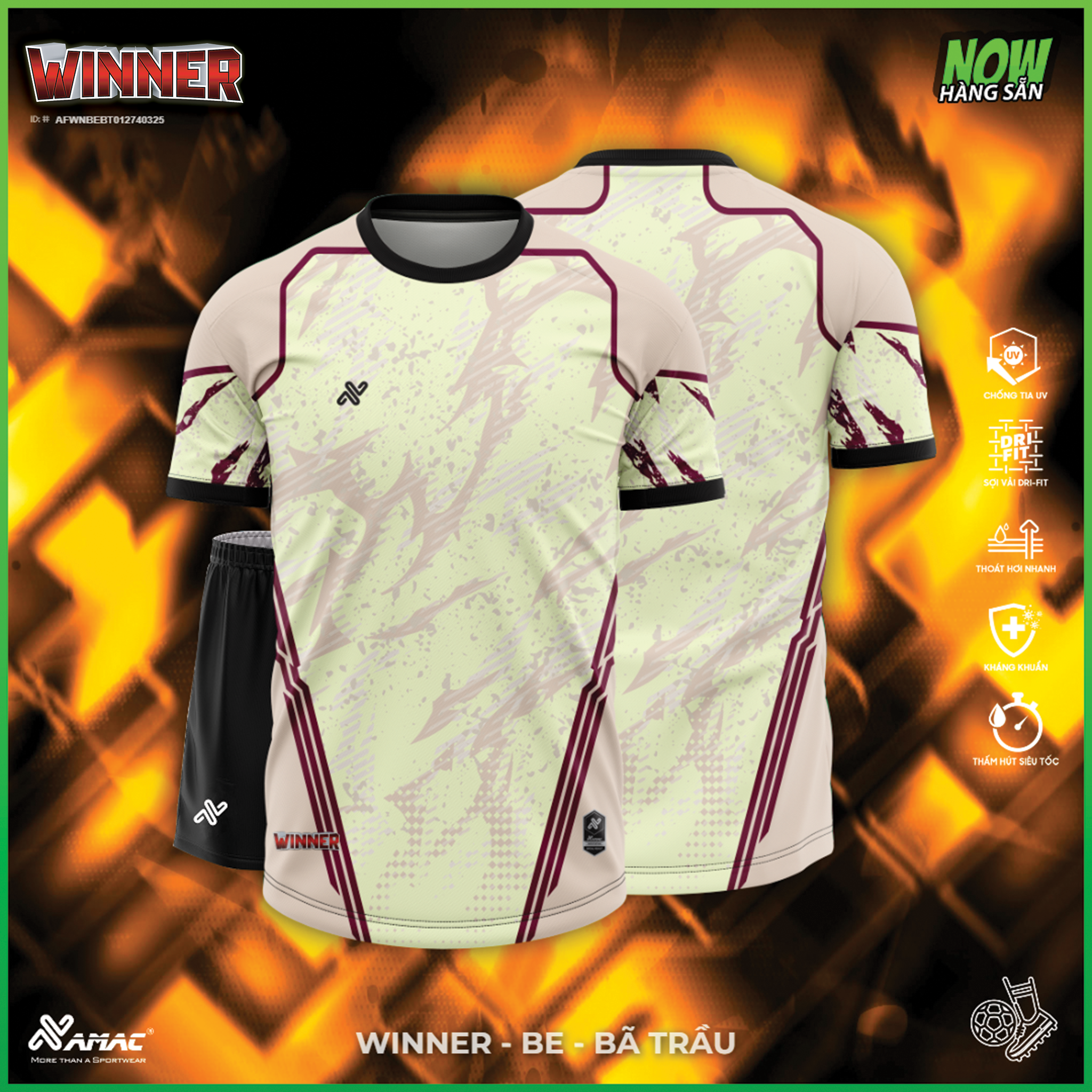 Áo bóng đá AMAC WINNER - Ảnh 8