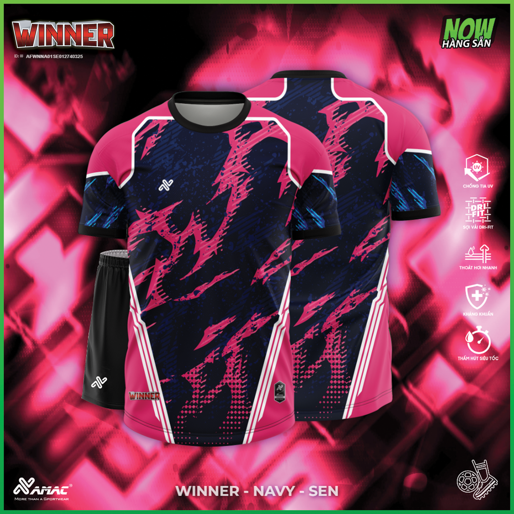 Áo bóng đá AMAC WINNER - Ảnh 2