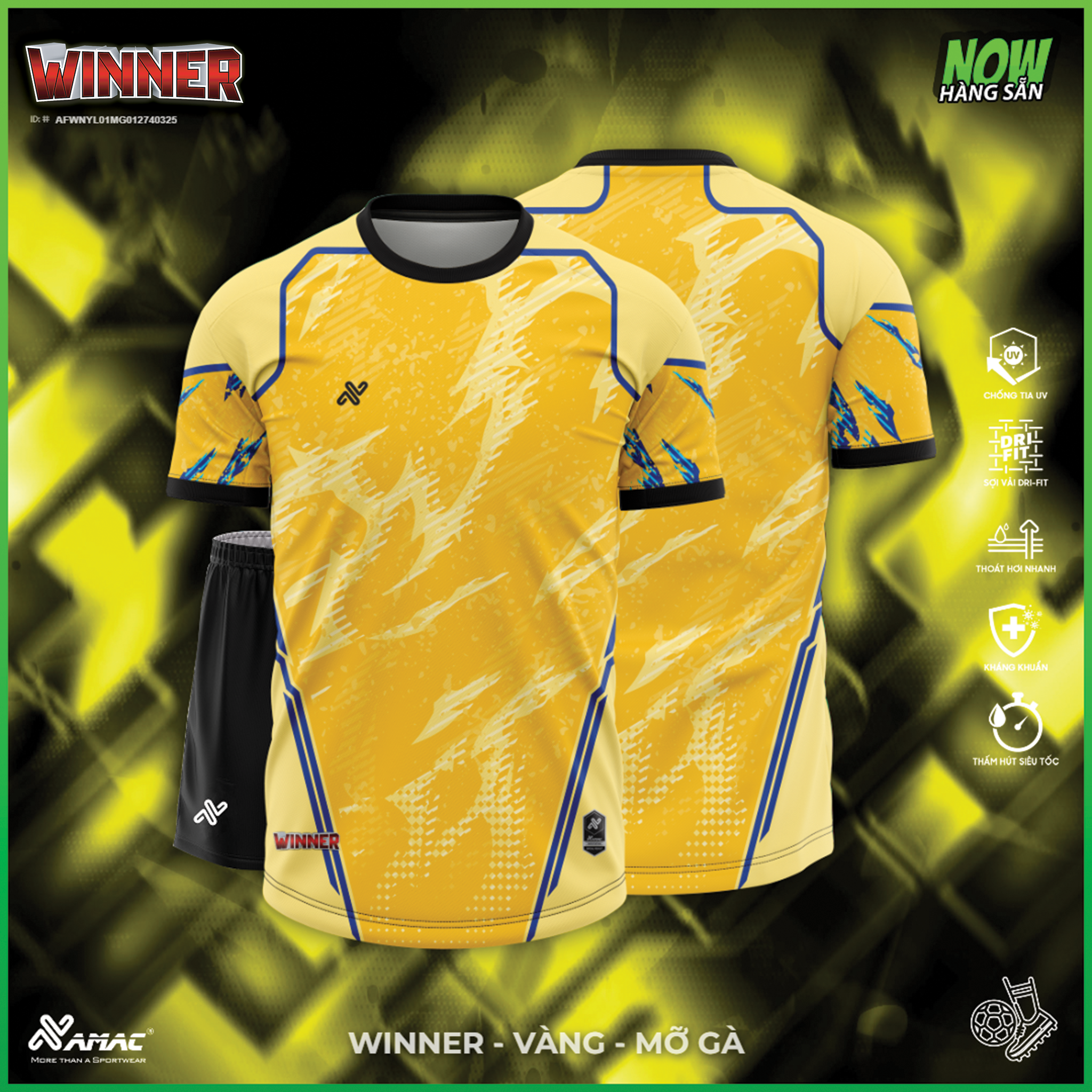 Áo bóng đá AMAC WINNER - Ảnh 5