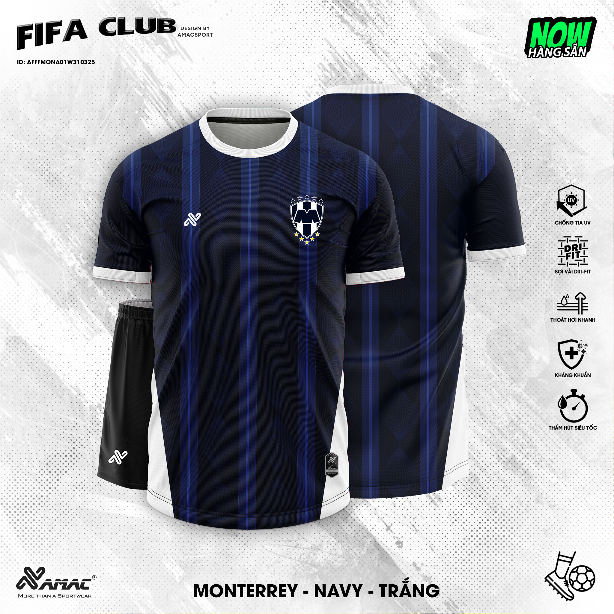 Áo bóng đá CLB MONTERREY - Amac Sport