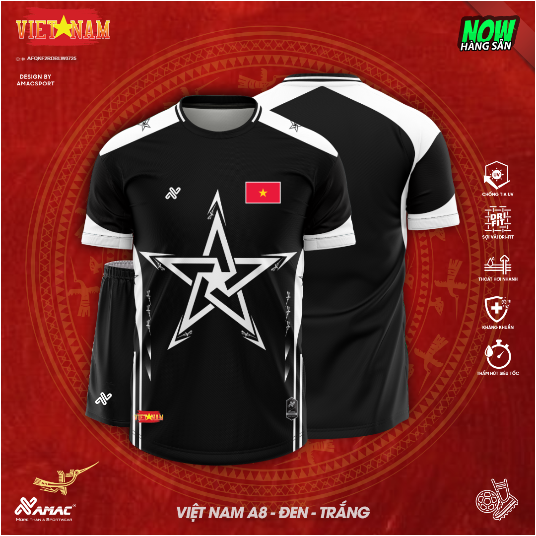 Áo bóng đá AMAC VIETNAM A8