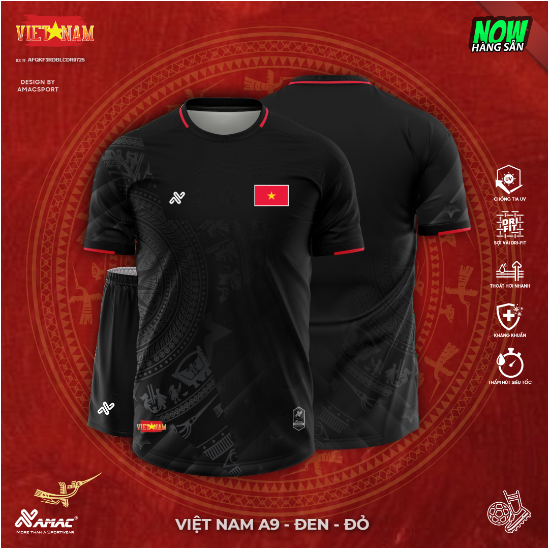 Áo bóng đá AMAC VIETNAM A9 - Ảnh 2