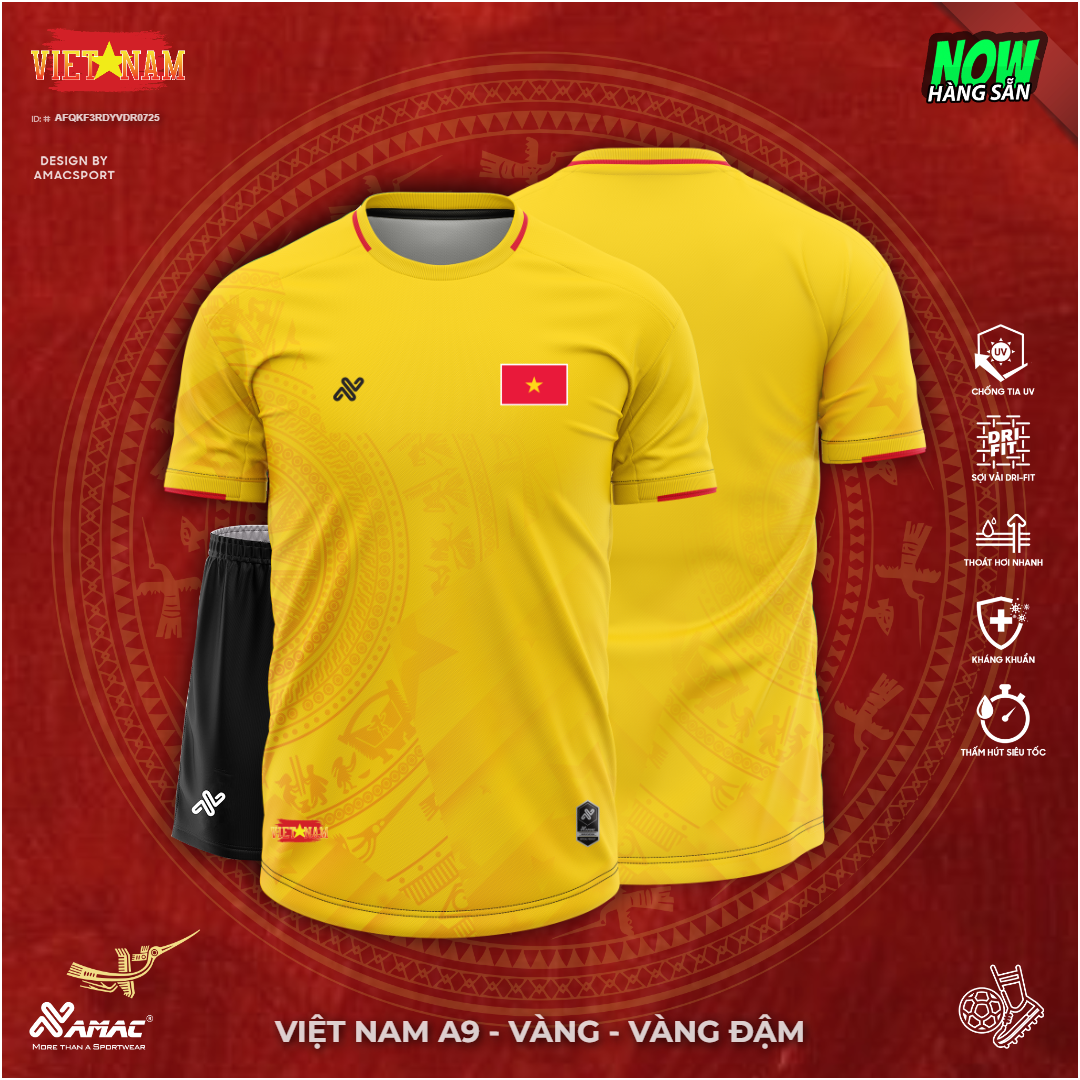 Áo bóng đá AMAC VIETNAM A9 - Ảnh 5
