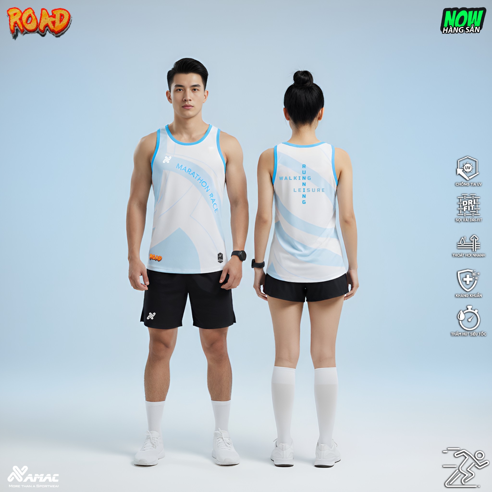 Áo chạy bộ ROAD - Amac Sport