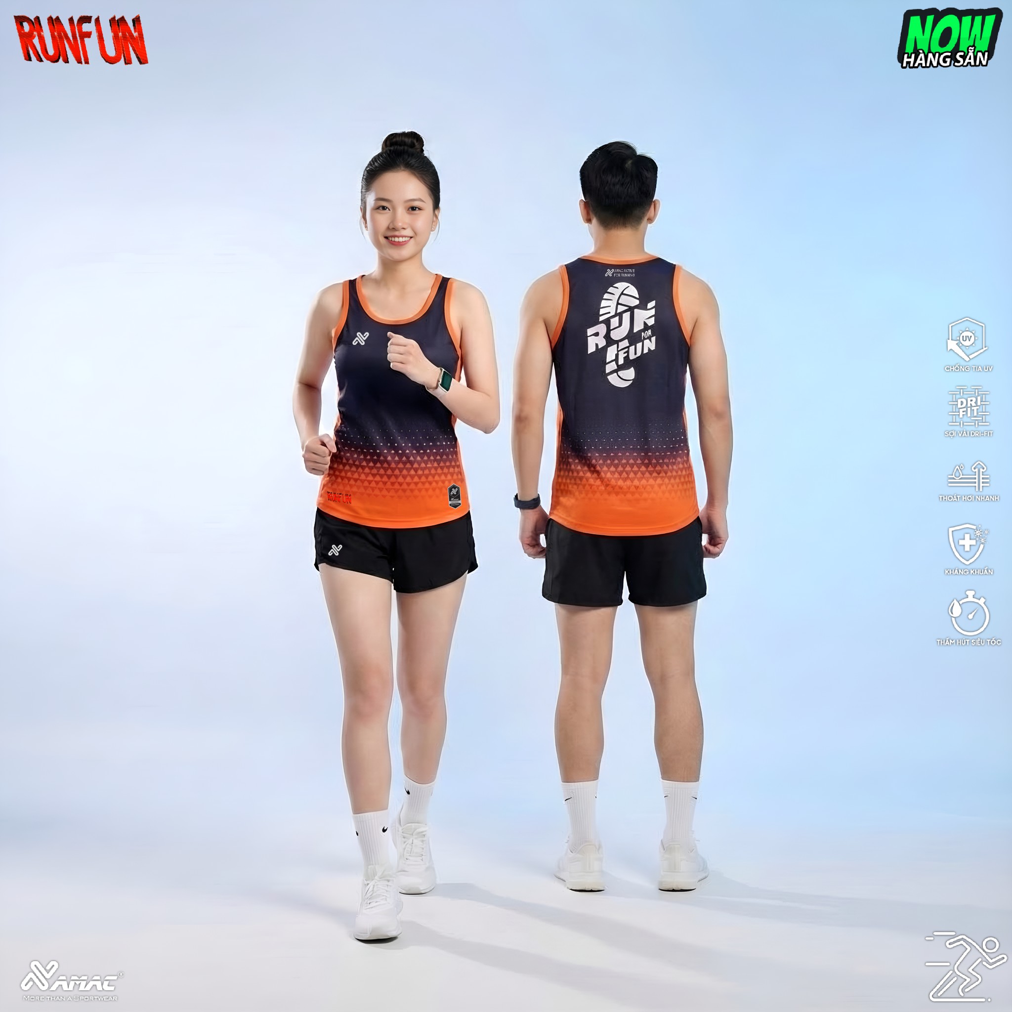 Áo chạy bộ RUNFUN - Amac Sport