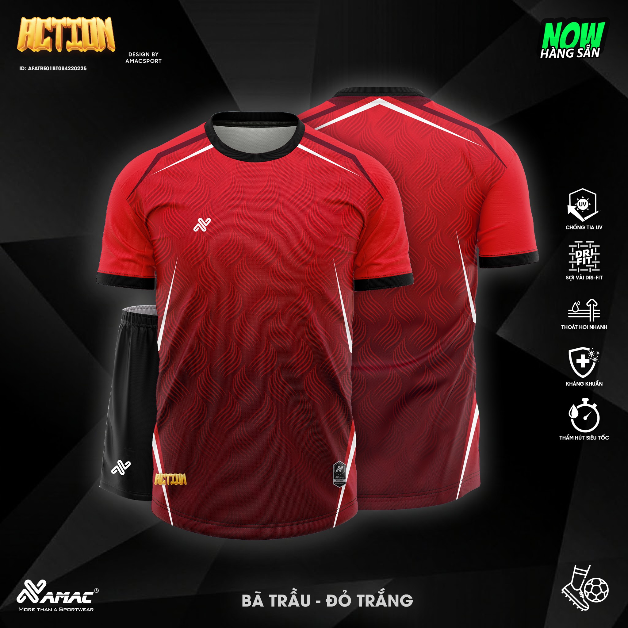 Áo Bóng Đá ACTION - Amac Sport - Ảnh 4