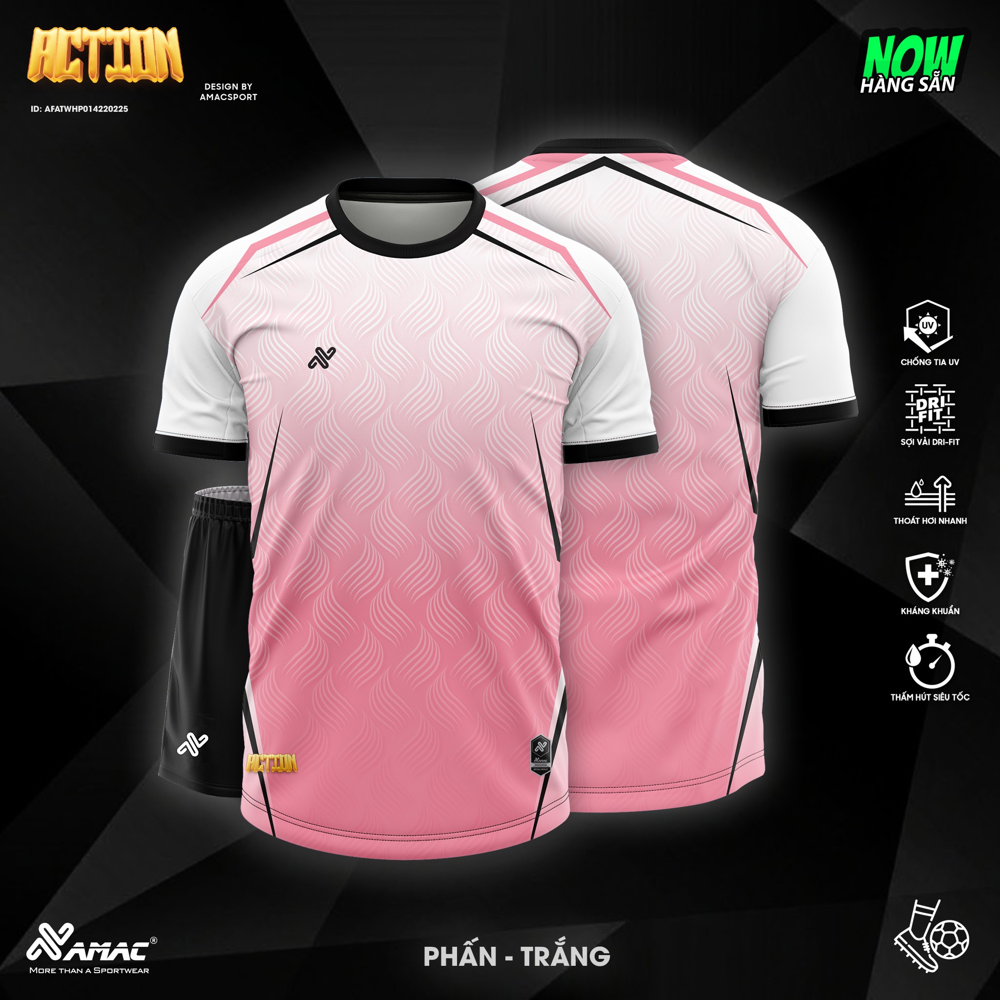 Áo Bóng Đá ACTION - Amac Sport - Ảnh 8