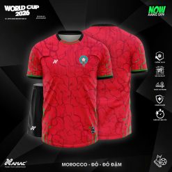 Áo Bóng Đá Morocco WC 2026 - Amac Sport
