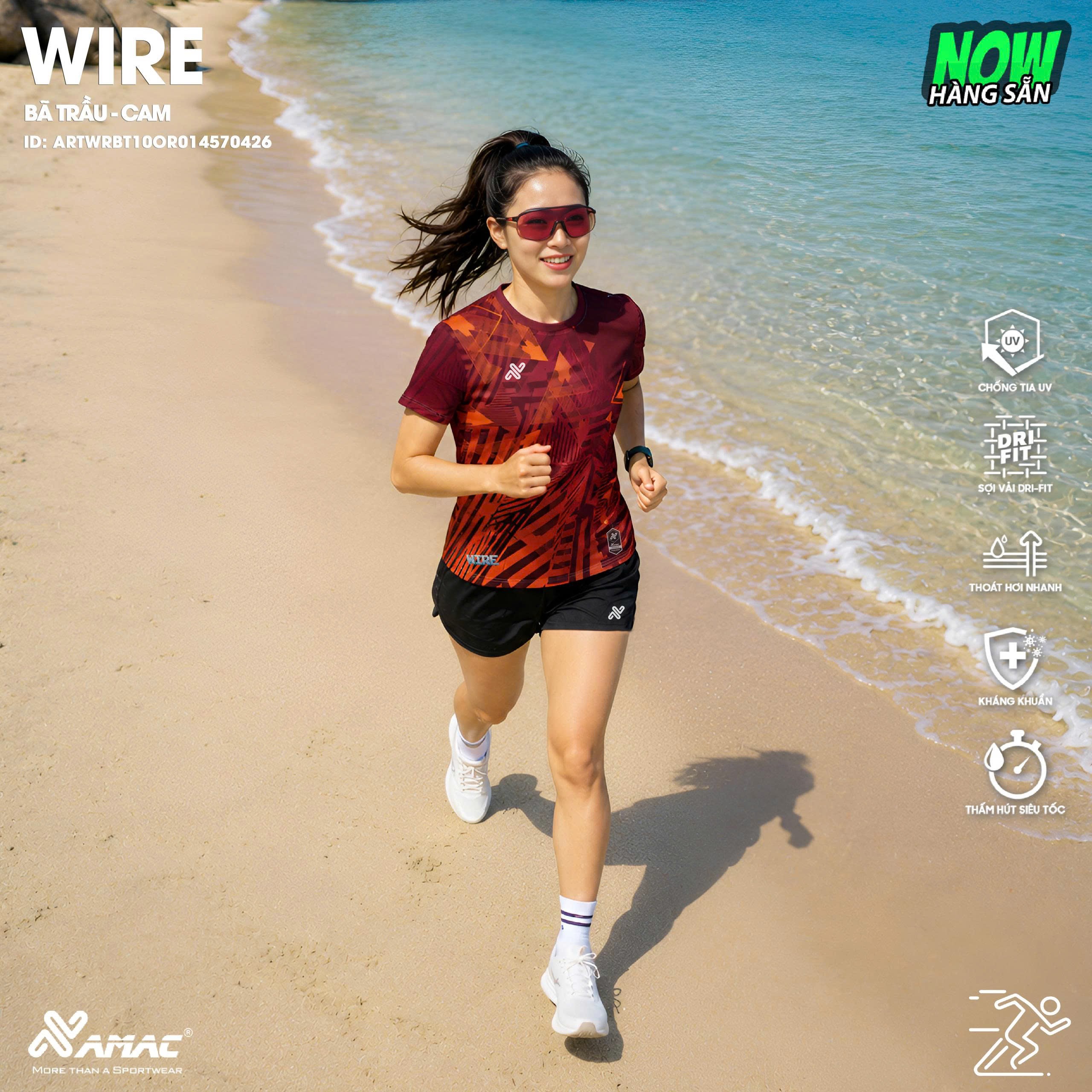 Áo chạy bộ WIRE - Amac Sport - Ảnh 4