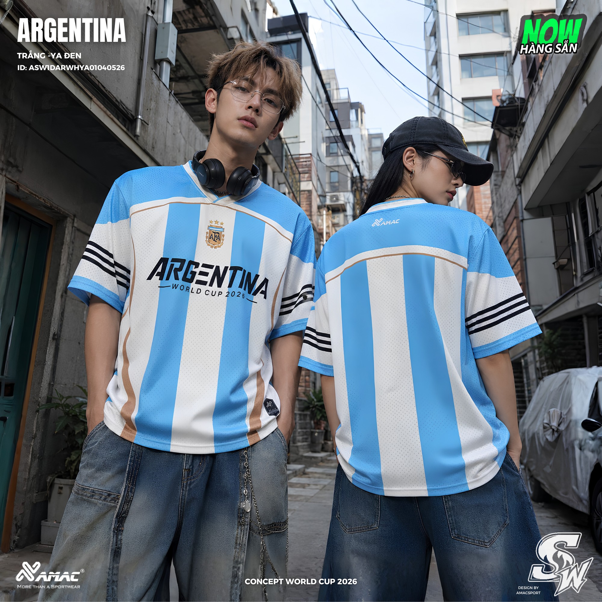 Áo Streetwear Argentina - AMAC SPORT - Ảnh 6