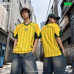 Áo Streetwear Tuyển Brazil - AMAC SPORT