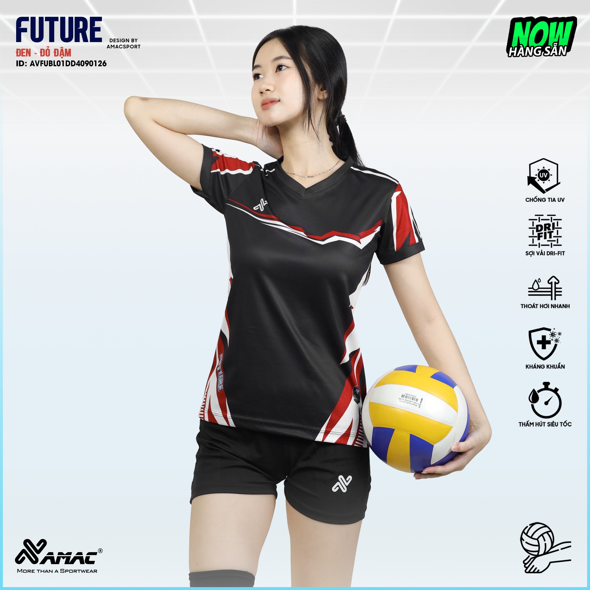 Quần áo bóng chuyền FUTURE - Amac Sport - Ảnh 9