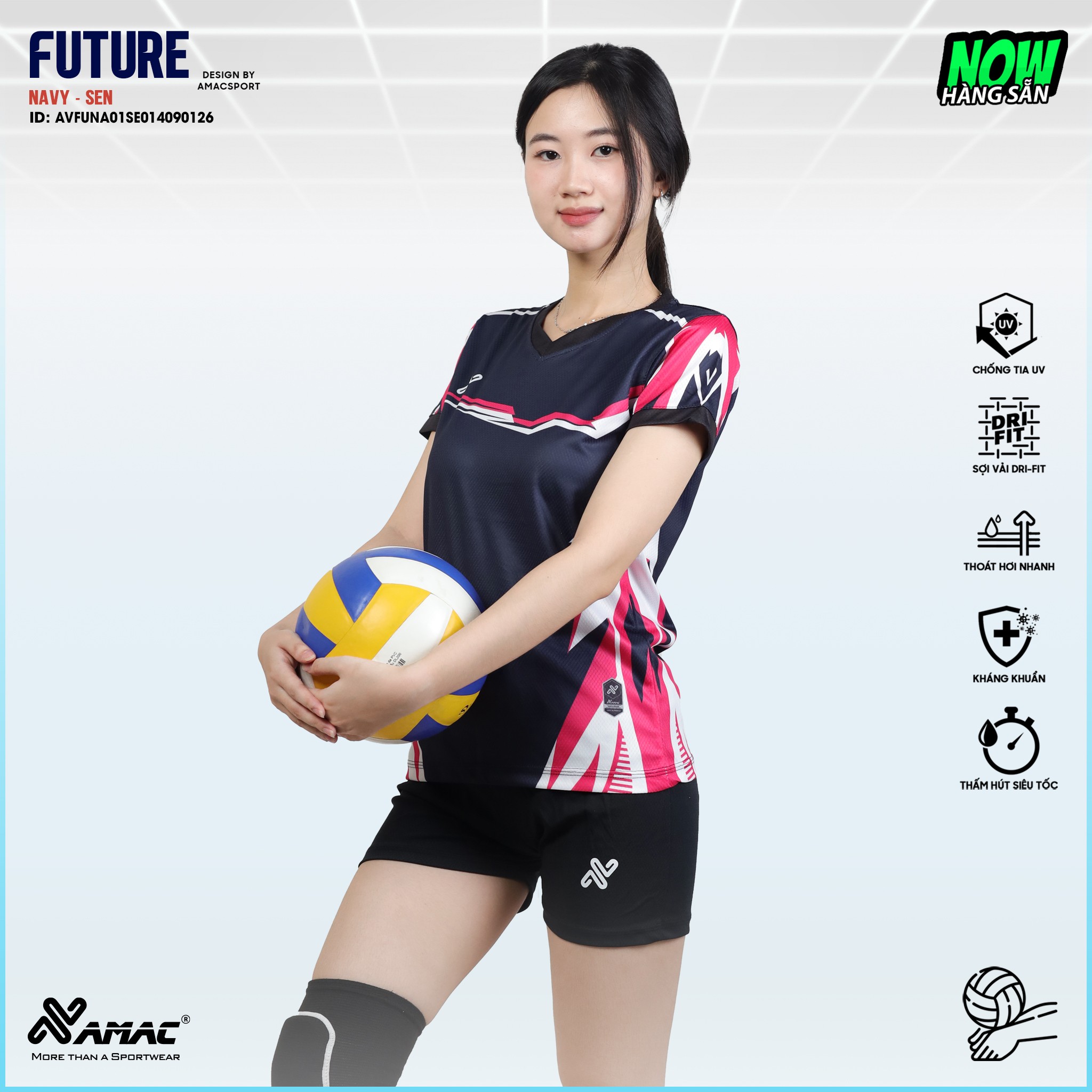 Quần áo bóng chuyền FUTURE - Amac Sport - Ảnh 6
