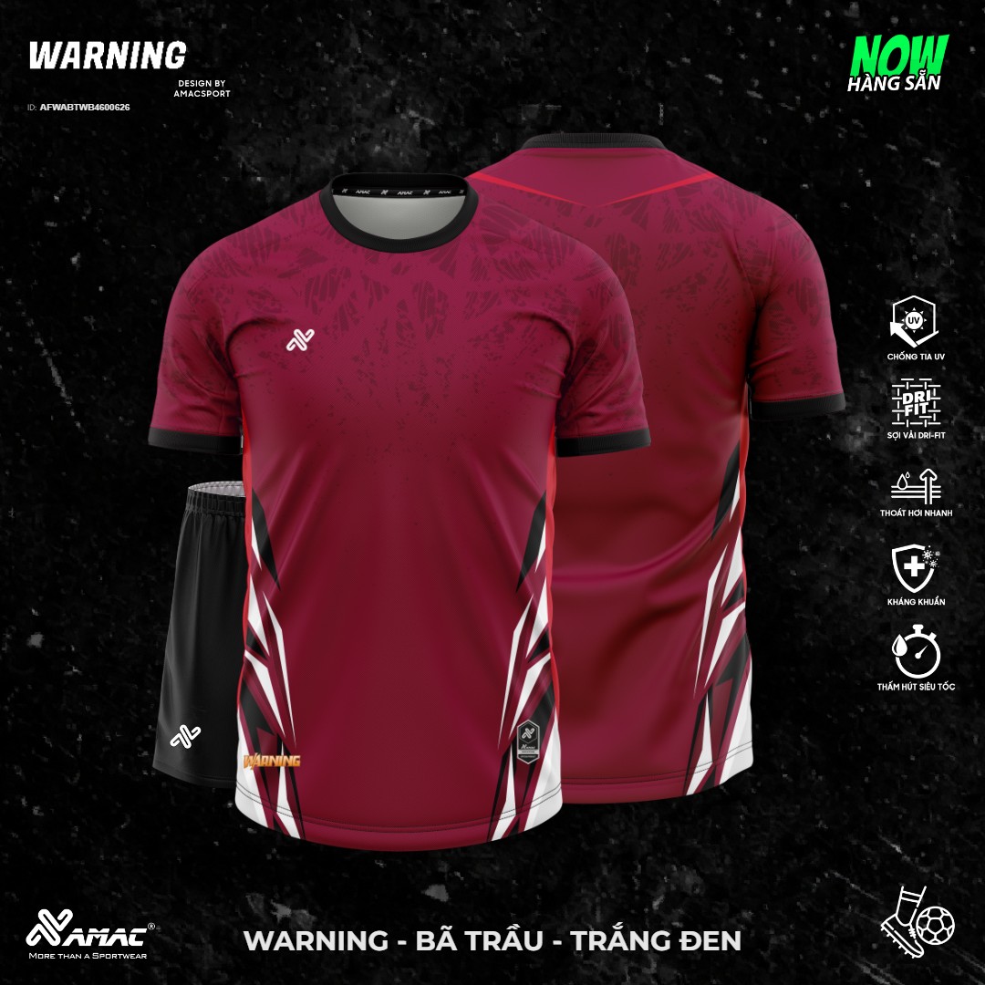 Quần Áo Bóng Đá WARNING - Amac Sport - Ảnh 9
