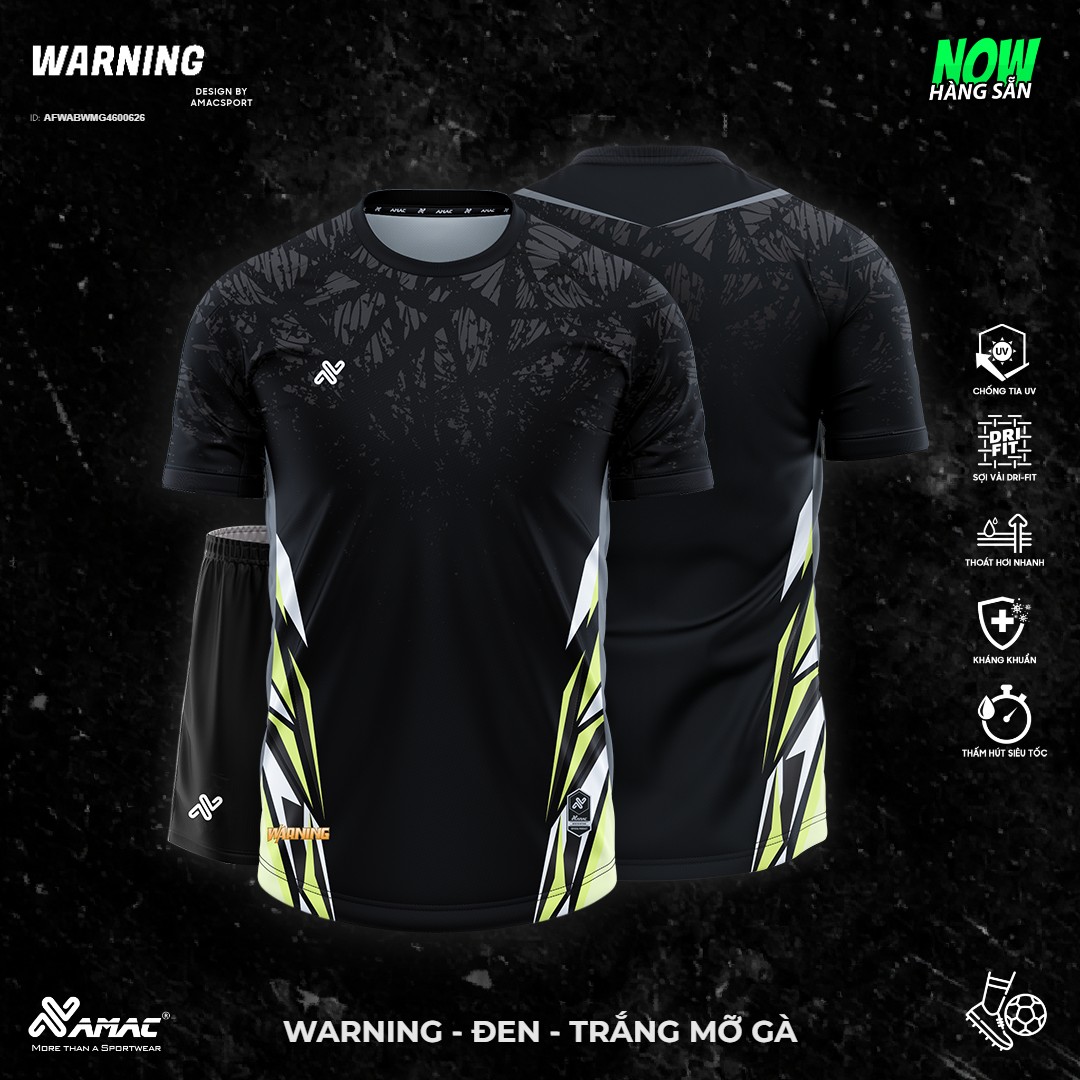 Quần Áo Bóng Đá WARNING - Amac Sport - Ảnh 4