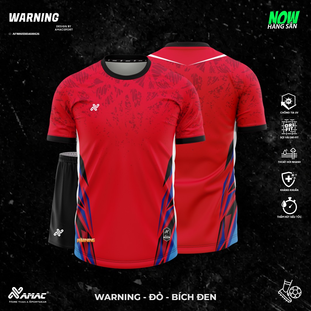 Quần Áo Bóng Đá WARNING - Amac Sport - Ảnh 3