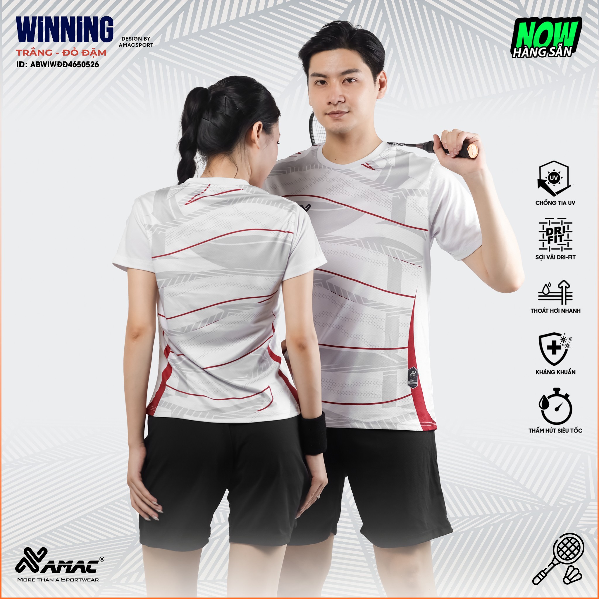 Quần áo cầu lông WINNING - Amac Sport
