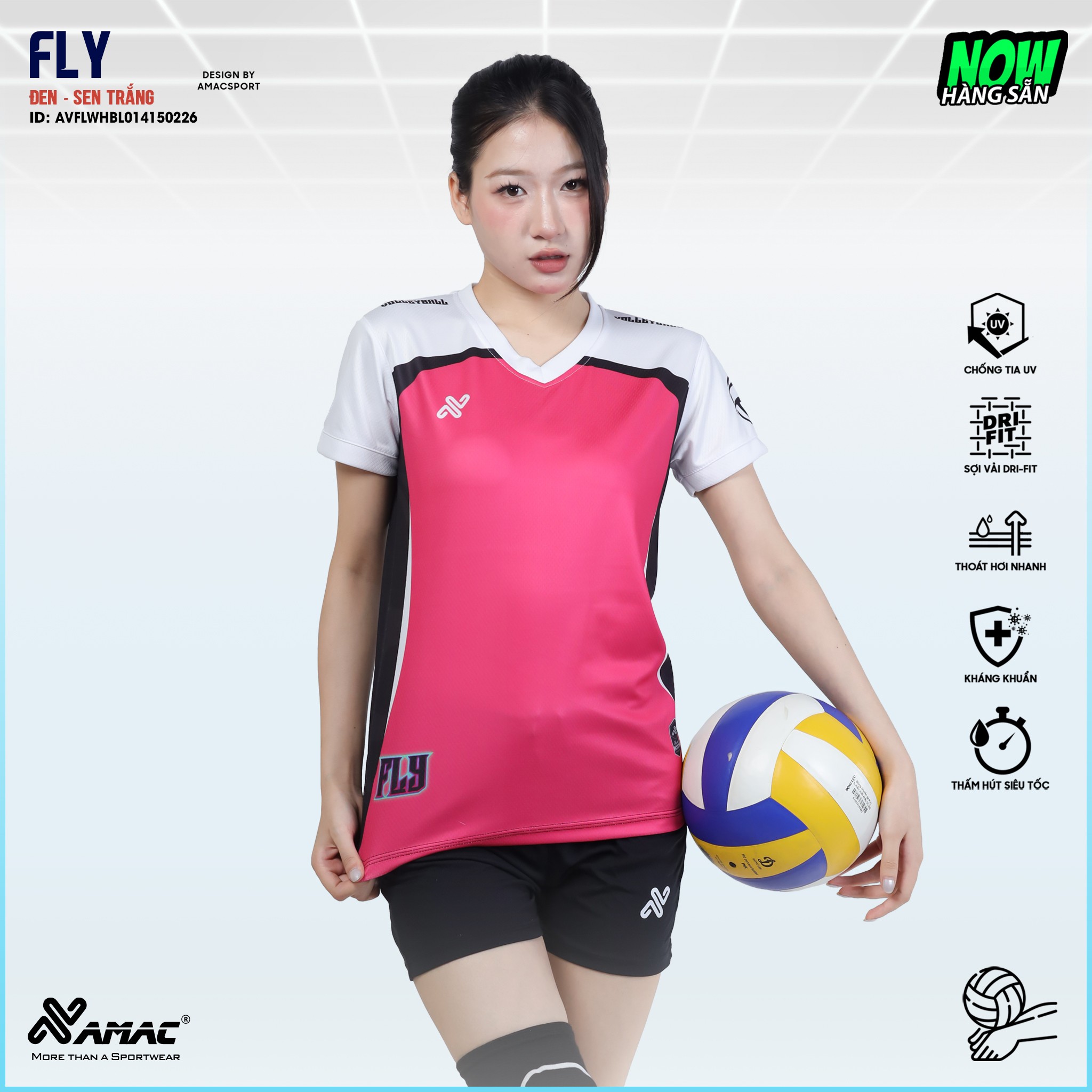 Quần áo bóng chuyền FLY - Amac Sport - Ảnh 8